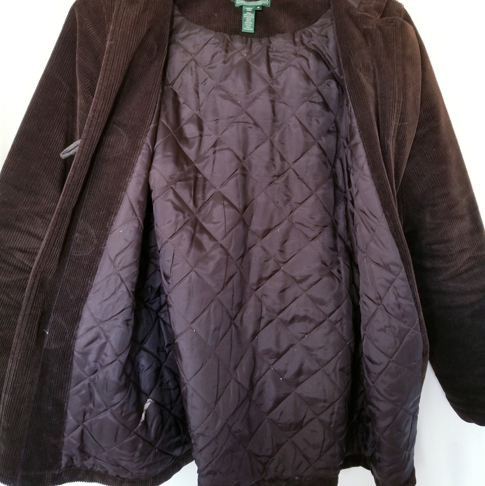 Vintage Ralph Lauren Brown Corduroy Jacket Medium - Picture 7 of 7